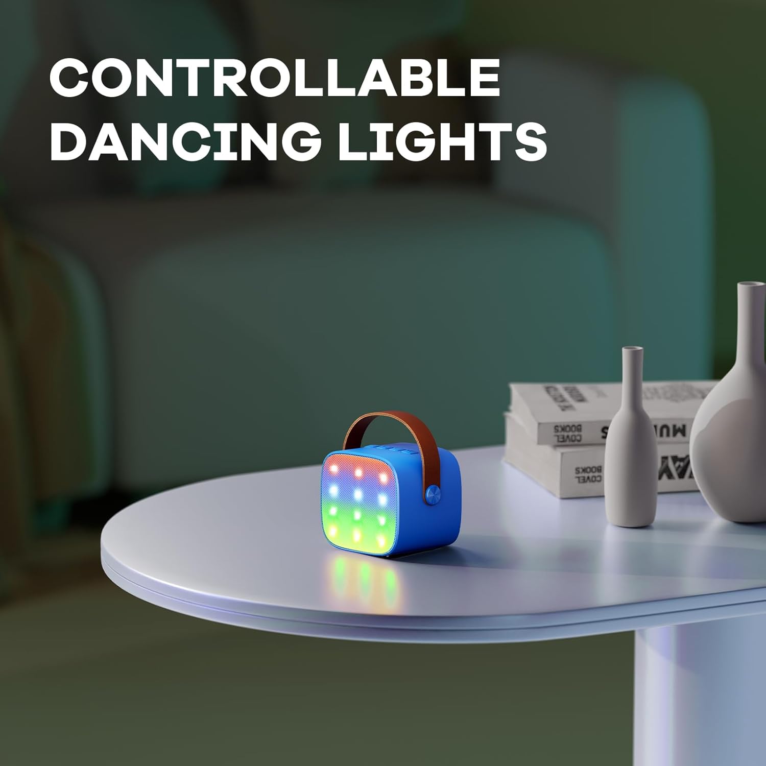 Nokmo | Portable Mini Karaoke Machine with Bluetooth Speaker and 2 Wireless Microphones – Veylo