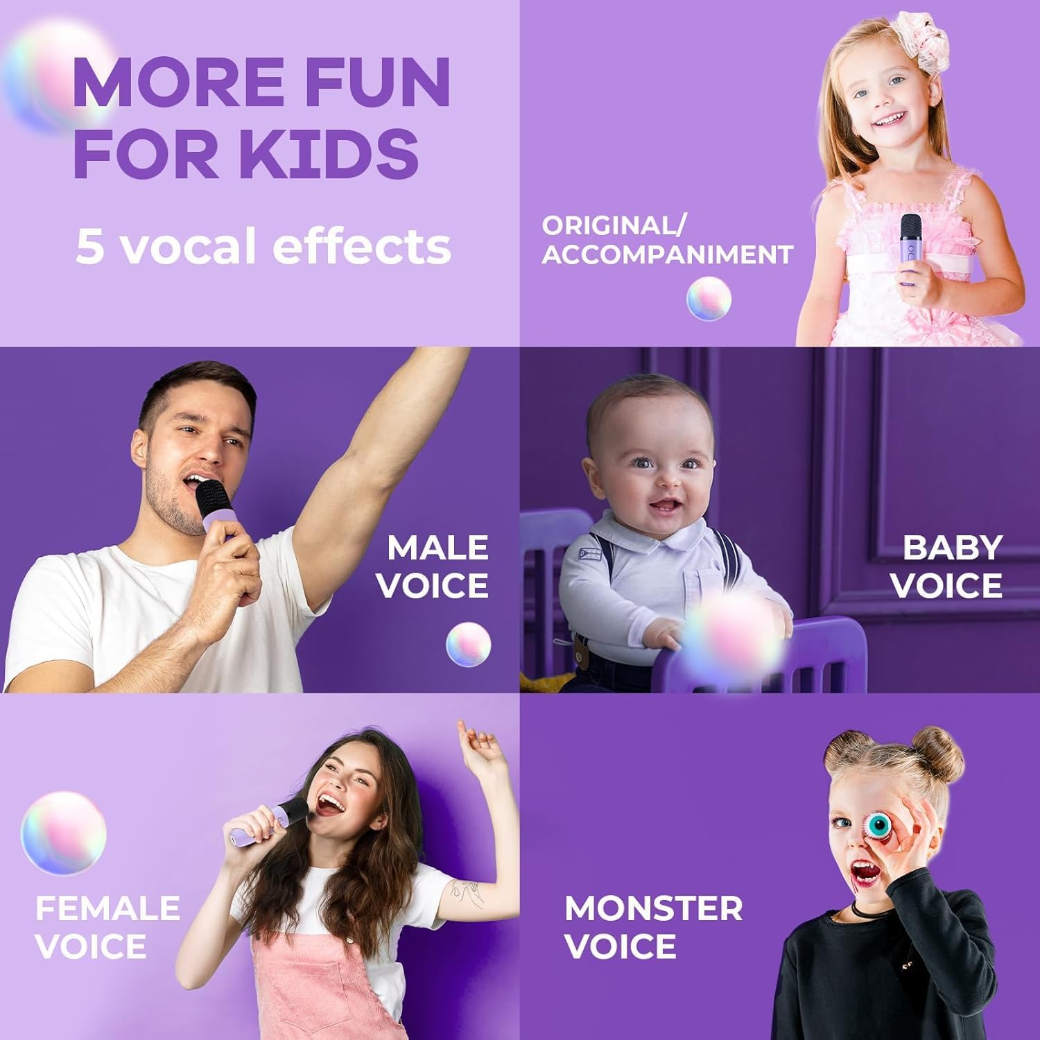 Nokmo | Portable Mini Karaoke Machine with Bluetooth Speaker and 2 Wireless Microphones – Veylo