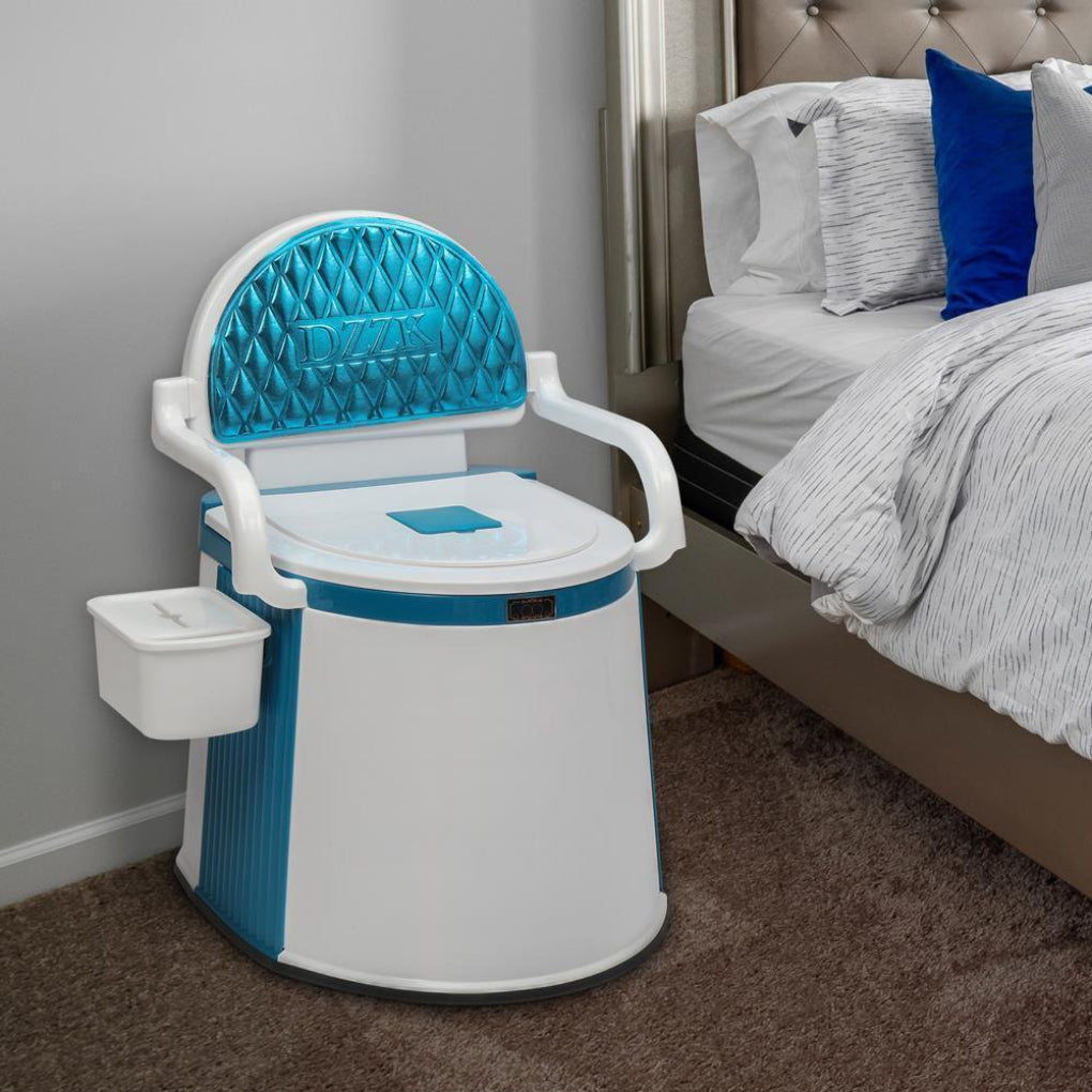 Nokmo | Portable Toilet with Armrests for Adults & Elderly