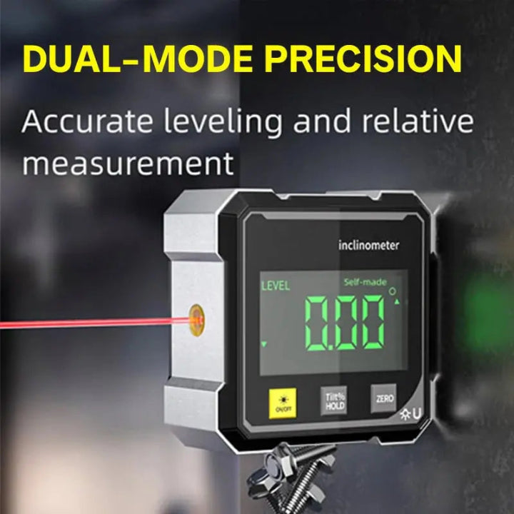 Nokmo | Precision Angle Finder AnglePro – Magnetic Digital Laser Level