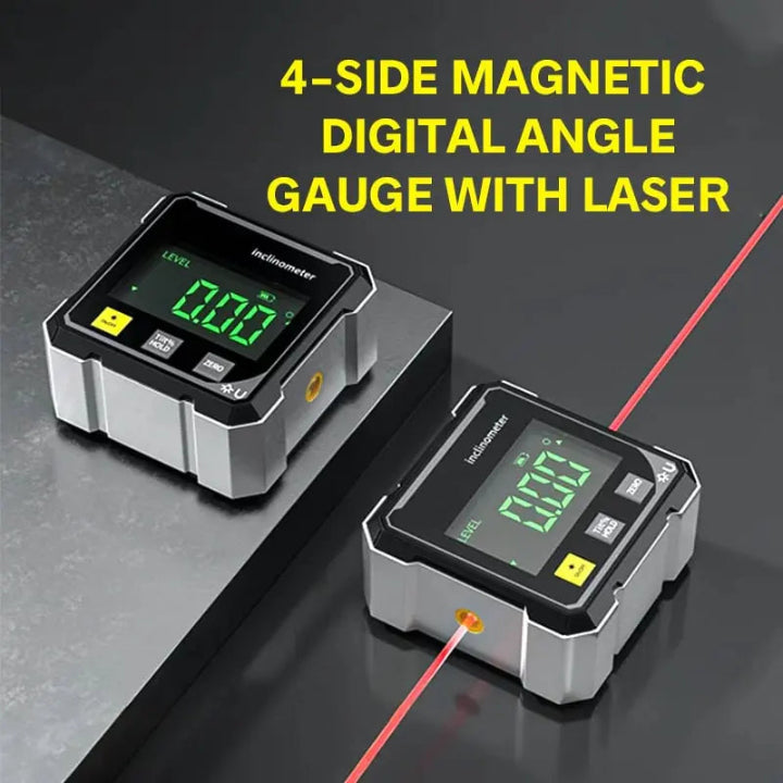 Nokmo | Precision Angle Finder AnglePro – Magnetic Digital Laser Level