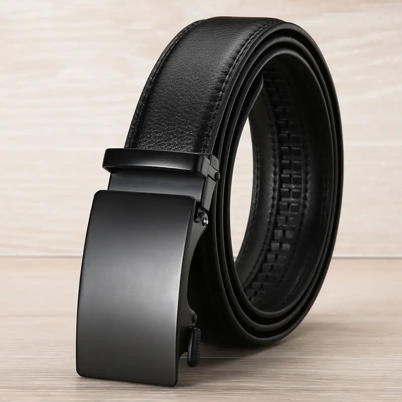 Nokmo | Premium PU Leather Belt – Luxury Automatic Buckle for Men