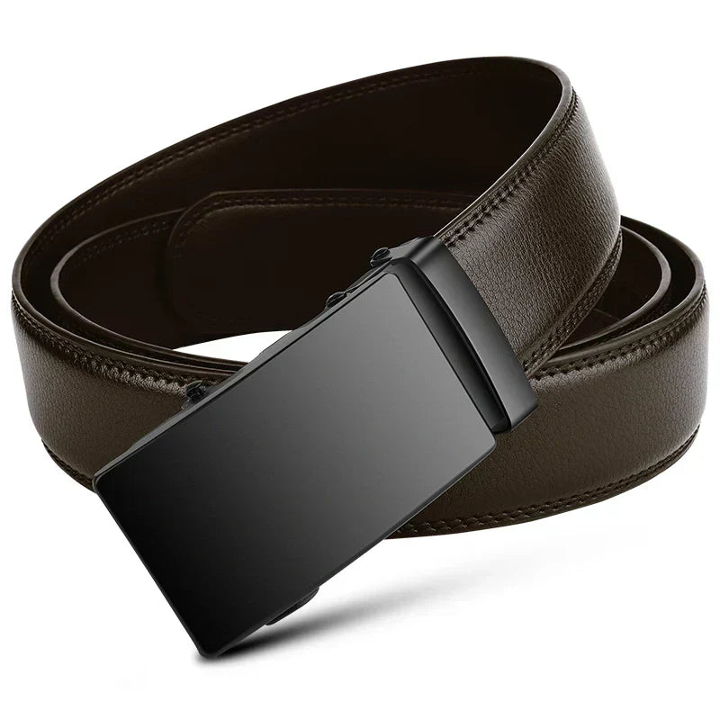 Nokmo | Premium PU Leather Belt – Luxury Automatic Buckle for Men