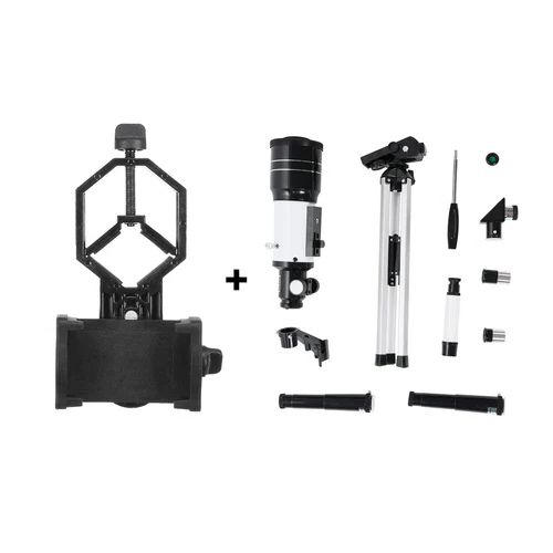Nokmo | Professional Astronomical Telescope | 70mm Aperture, 300mm Focal Length & Easy Setup for Stargazing and Nature Exploration