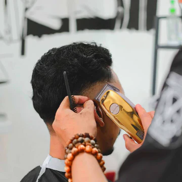 Nokmo | Professional Hair Clippers for Men Gold Set | Gold Cordless Hair Clippers
