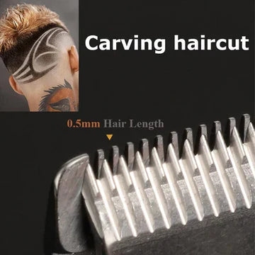 Nokmo | Professional Hair Clippers for Men Gold Set | Gold Cordless Hair Clippers