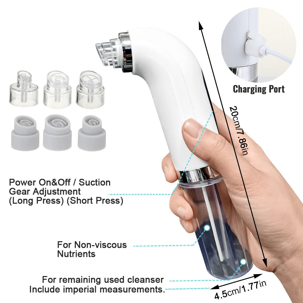Nokmo | Professional Nose Blackhead Remover Vacuum - Deep Cleansing with Suction Technology
