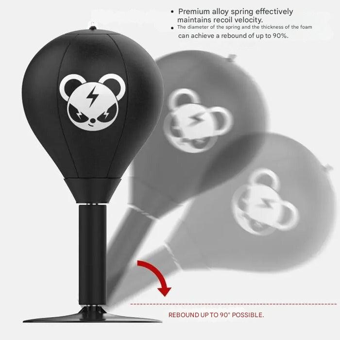 Nokmo | Punching Ball with Strong Suction Base - PowerStrike