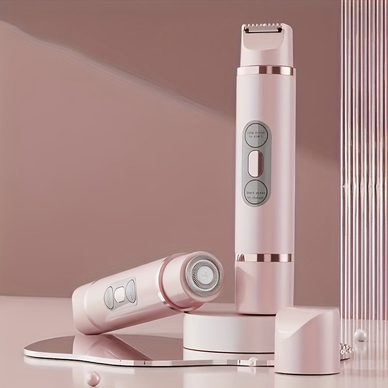 Nokmo | PureSilk | Wireless Women's Trimmer – Gentle Hair Removal for Face and Body