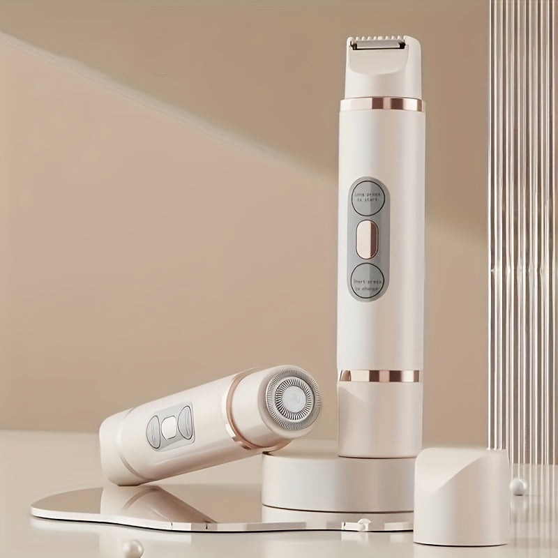 Nokmo | PureSilk | Wireless Women's Trimmer – Gentle Hair Removal for Face and Body