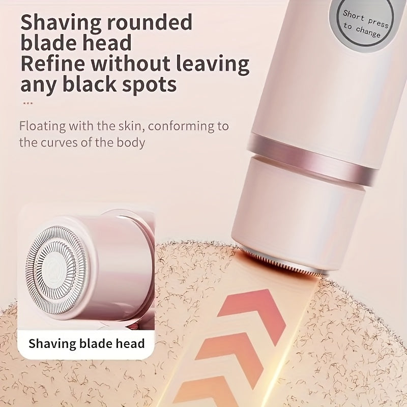 Nokmo | PureSilk | Wireless Women's Trimmer – Gentle Hair Removal for Face and Body