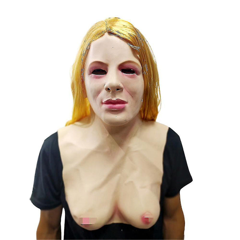 Nokmo | Realistic Latex Mask | Halloween Cosplay Costume | Full Face