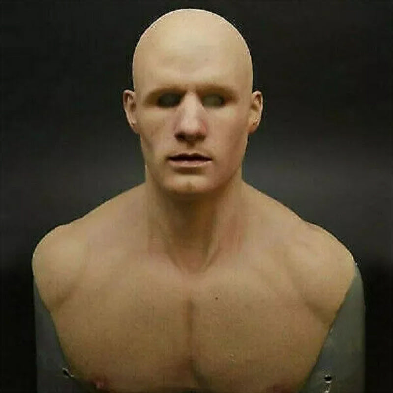 Nokmo | Realistic Latex Mask | Halloween Cosplay Costume | Full Face