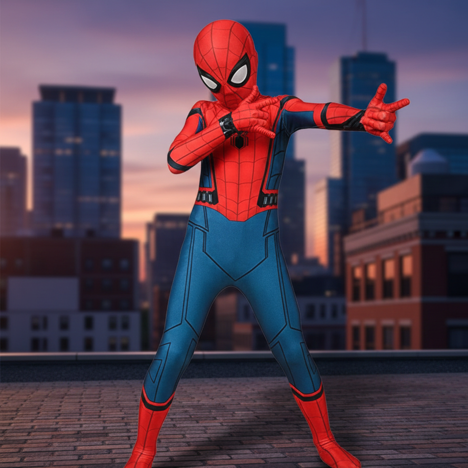 Nokmo | Realistic Superhero Costume for Kids & Adults