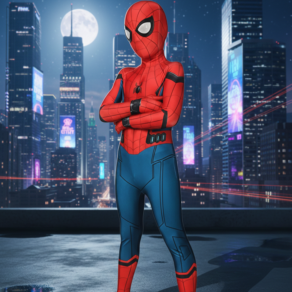 Nokmo | Realistic Superhero Costume for Kids & Adults