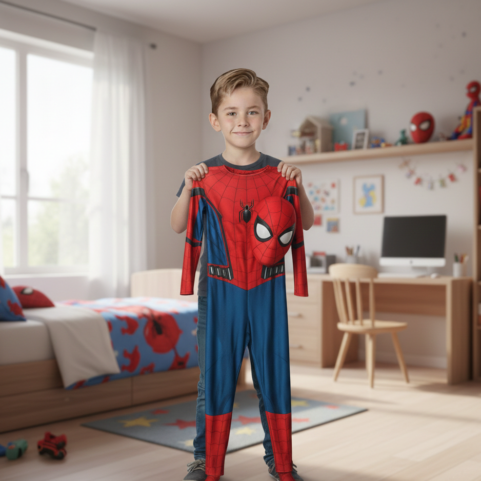 Nokmo | Realistic Superhero Costume for Kids & Adults