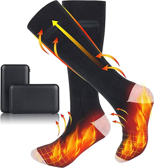 Nokmo | Rechargeable Heated Socks with Adjustable Temperature