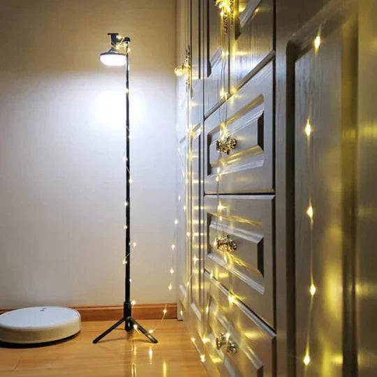 Nokmo | Rechargeable Waterproof Camping Lantern with String Lights