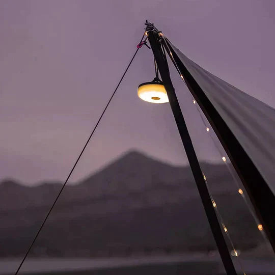 Nokmo | Rechargeable Waterproof Camping Lantern with String Lights