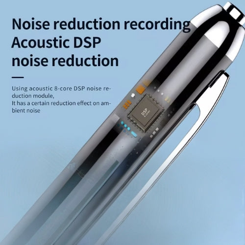 Nokmo | Recorder Pen with Voice Activation, Discreet Sound Recorder for Covert Surveillance