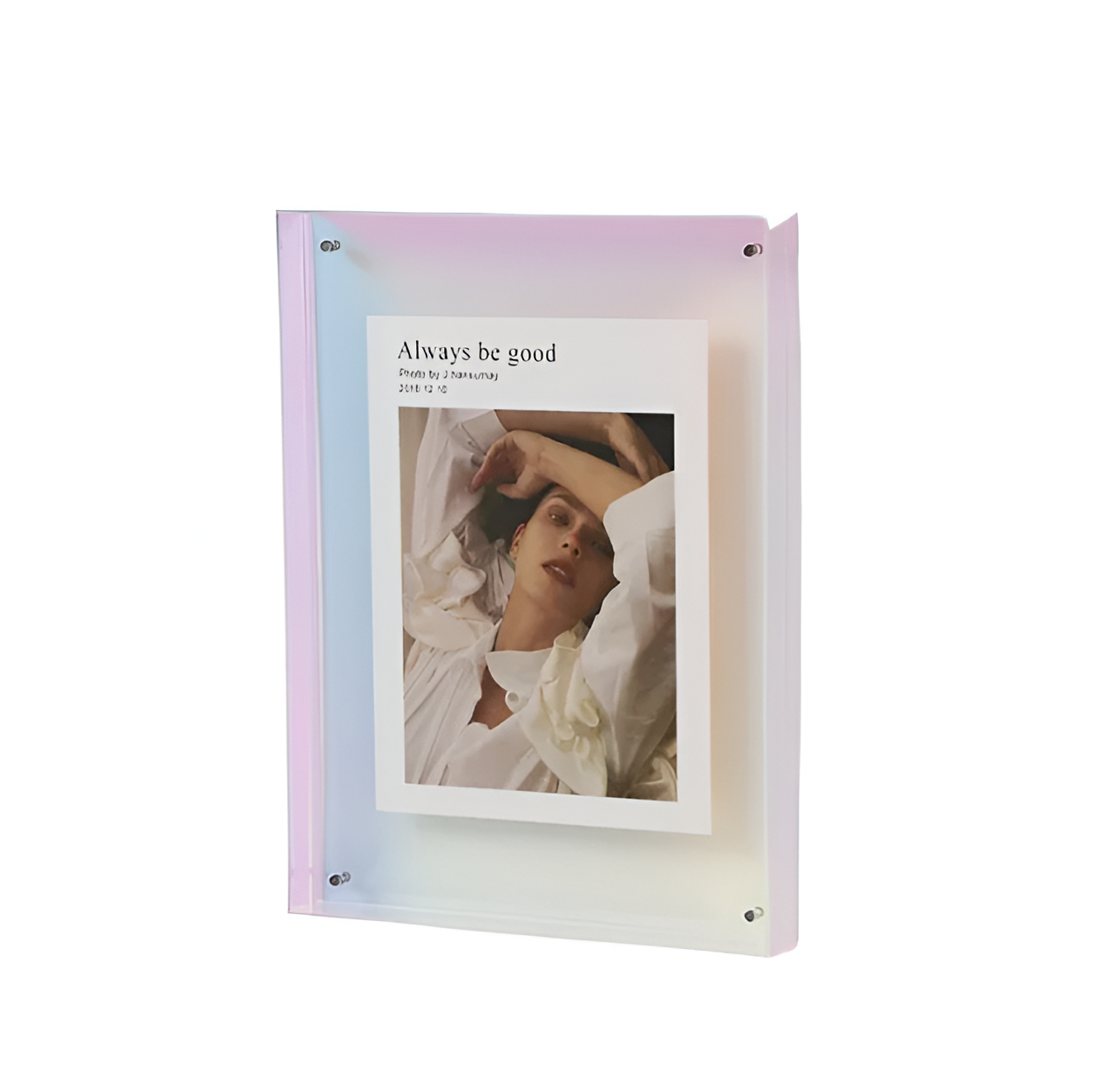 Nokmo | RectaCryl Picture Frame - Modern, Minimalist Acrylic Picture Frame