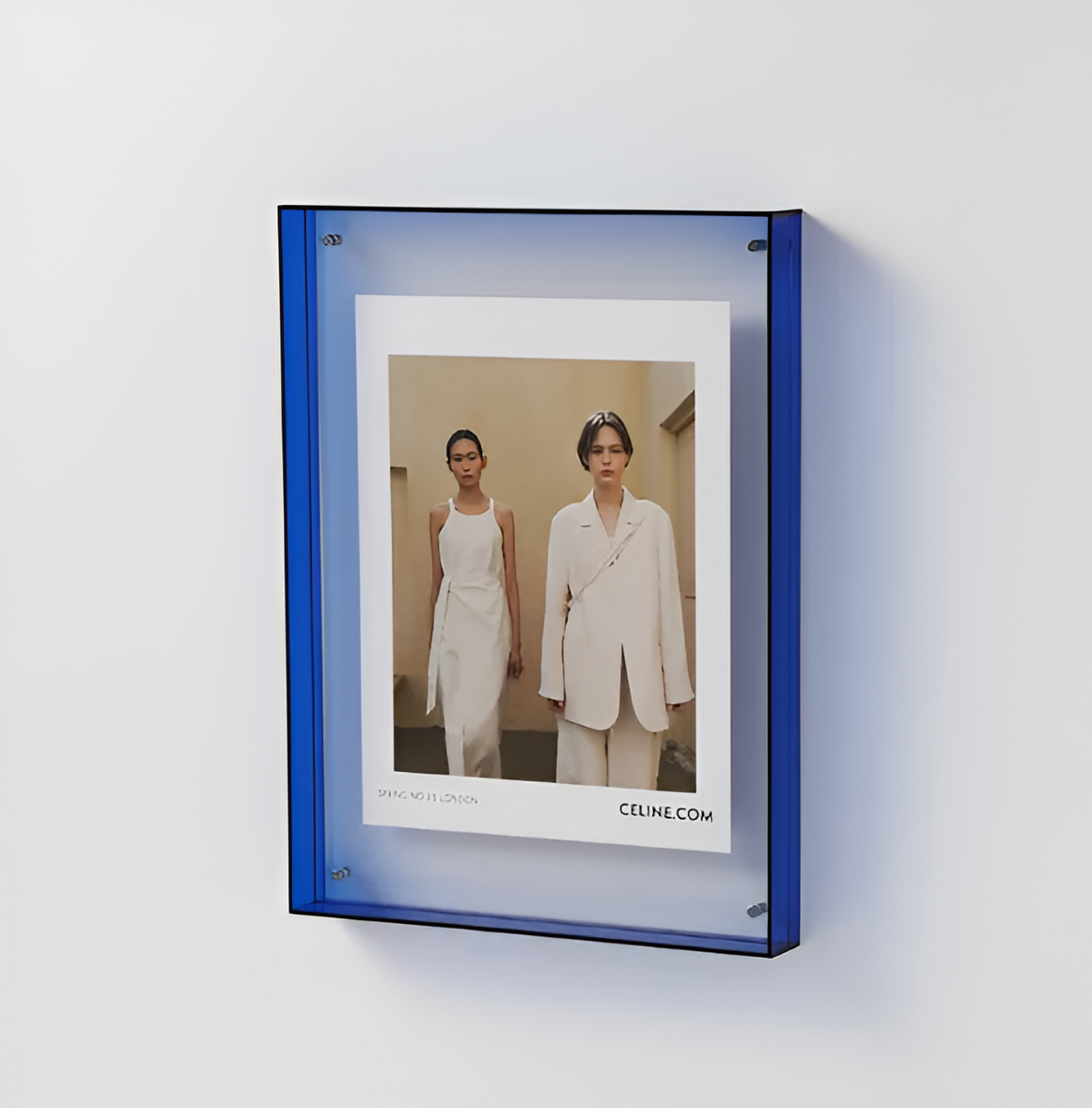 Nokmo | RectaCryl Picture Frame - Modern, Minimalist Acrylic Picture Frame