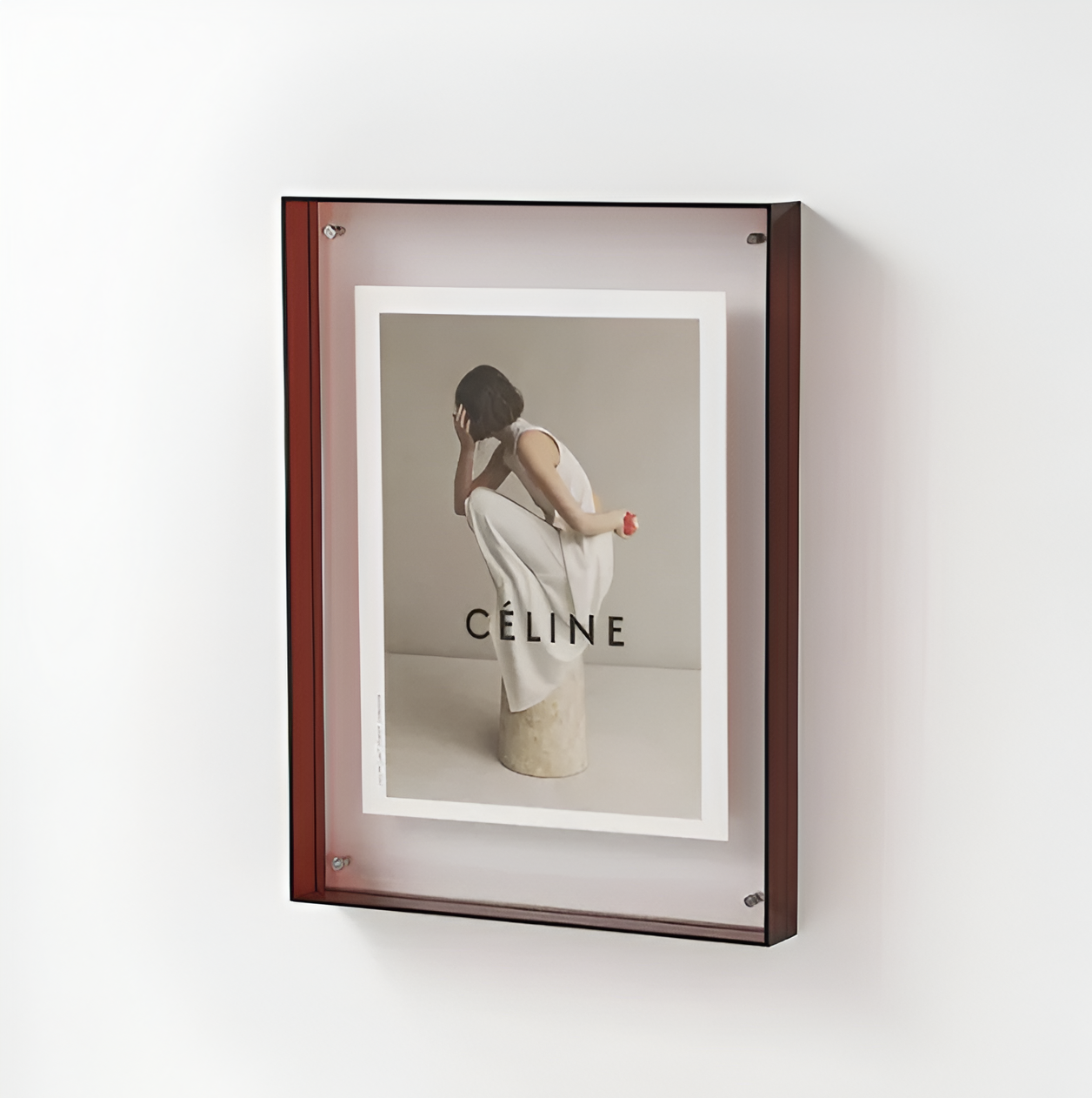 Nokmo | RectaCryl Picture Frame - Modern, Minimalist Acrylic Picture Frame