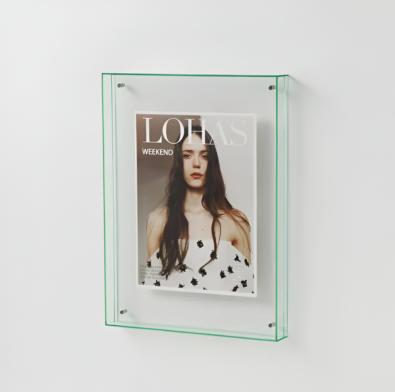 Nokmo | RectaCryl Picture Frame - Modern, Minimalist Acrylic Picture Frame