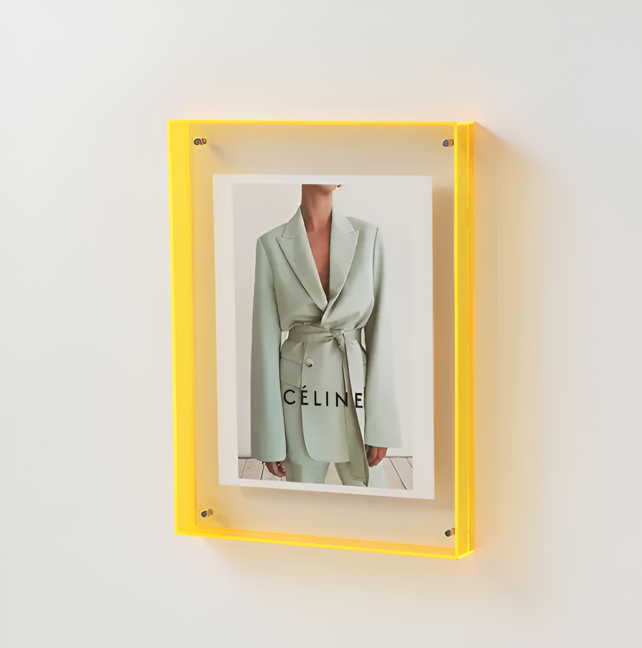 Nokmo | RectaCryl Picture Frame - Modern, Minimalist Acrylic Picture Frame