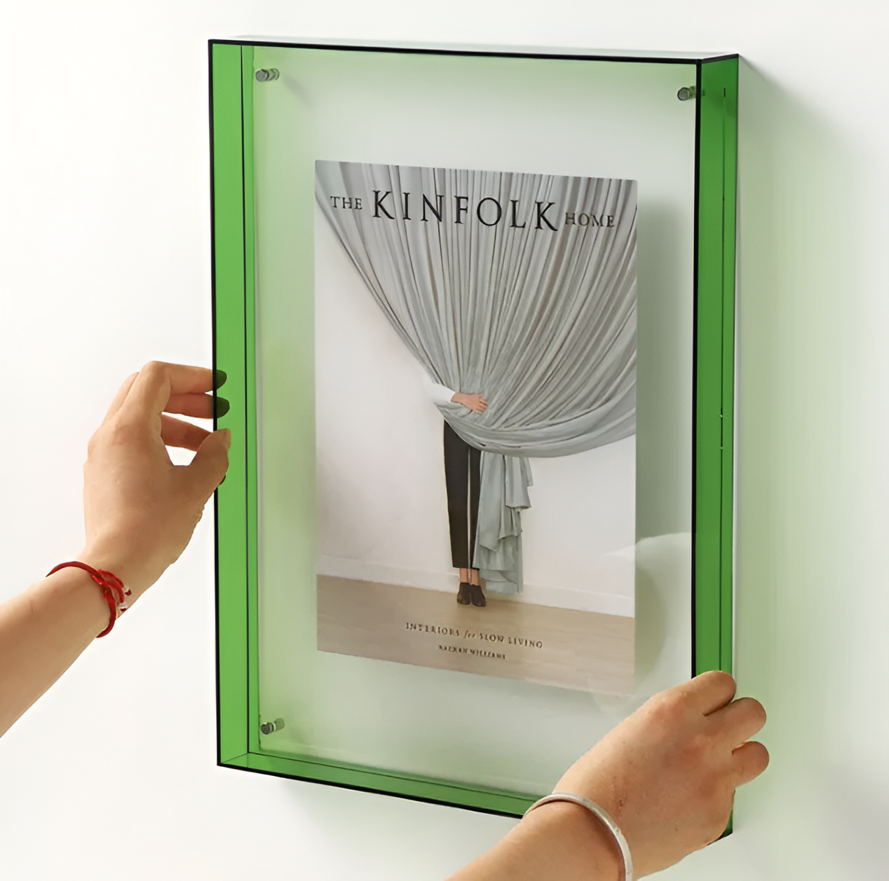 Nokmo | RectaCryl Picture Frame - Modern, Minimalist Acrylic Picture Frame