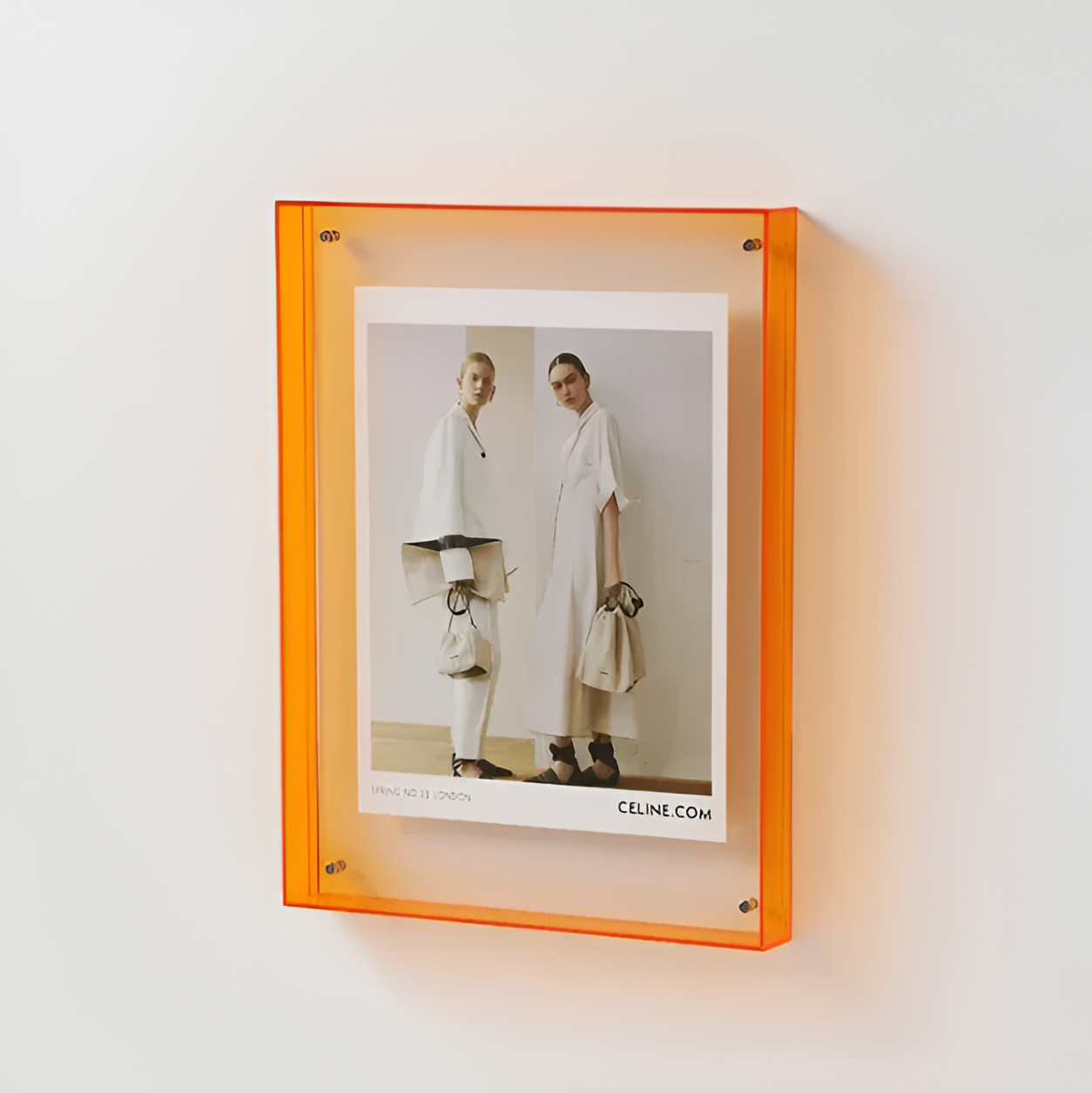 Nokmo | RectaCryl Picture Frame - Modern, Minimalist Acrylic Picture Frame
