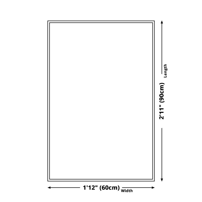 Nokmo | Rectangular Rug | Visual Illusion Design