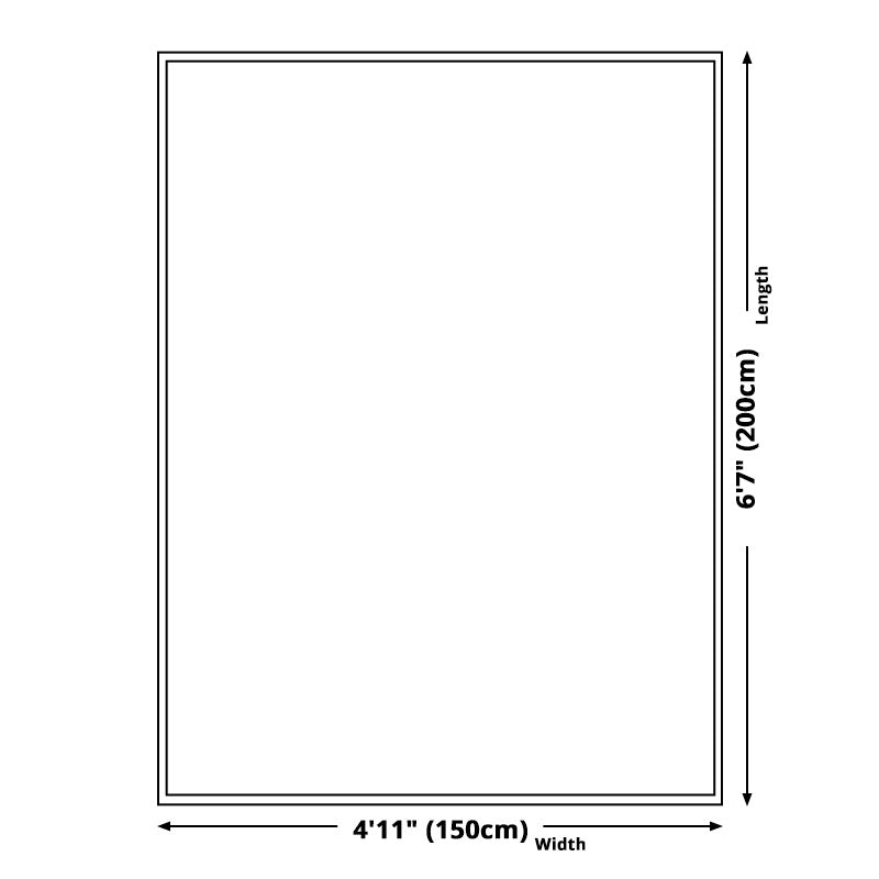 Nokmo | Rectangular Rug | Visual Illusion Design