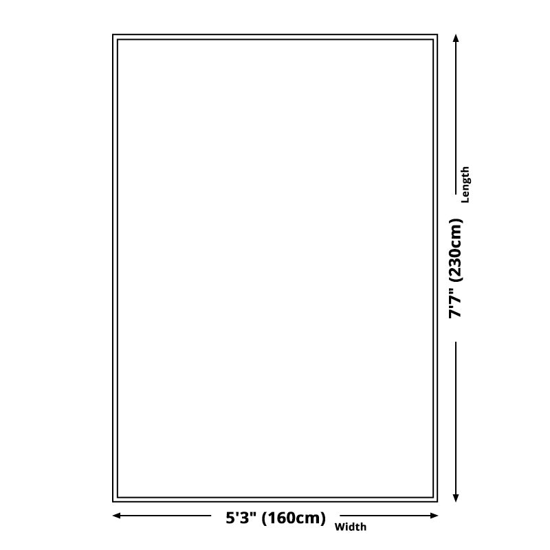 Nokmo | Rectangular Rug | Visual Illusion Design