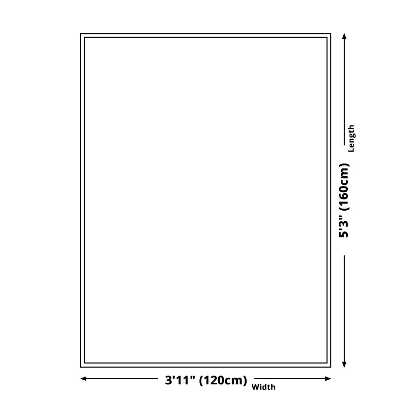 Nokmo | Rectangular Rug | Visual Illusion Design