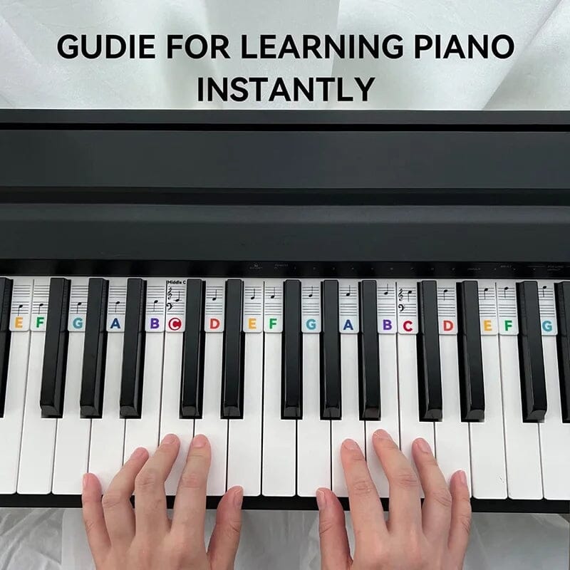 Nokmo | Removable Piano Keyboard Note Labels