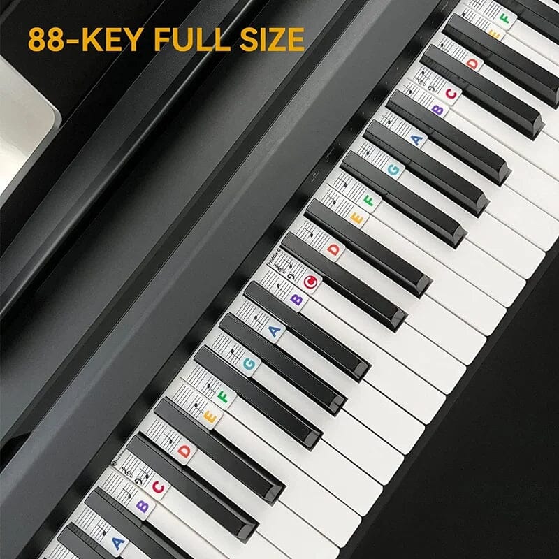 Nokmo | Removable Piano Keyboard Note Labels