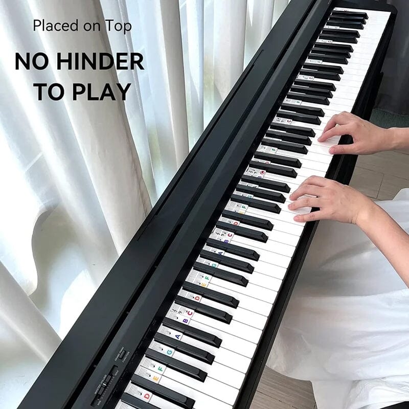 Nokmo | Removable Piano Keyboard Note Labels