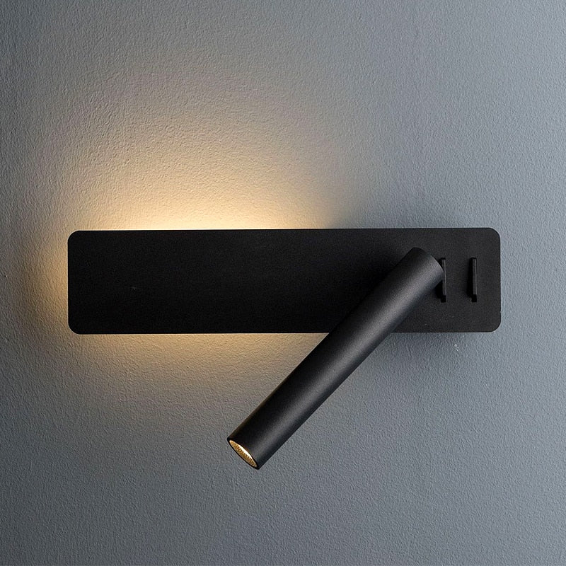 Nokmo | Rotatable LED Reading Wall Light for the Bed