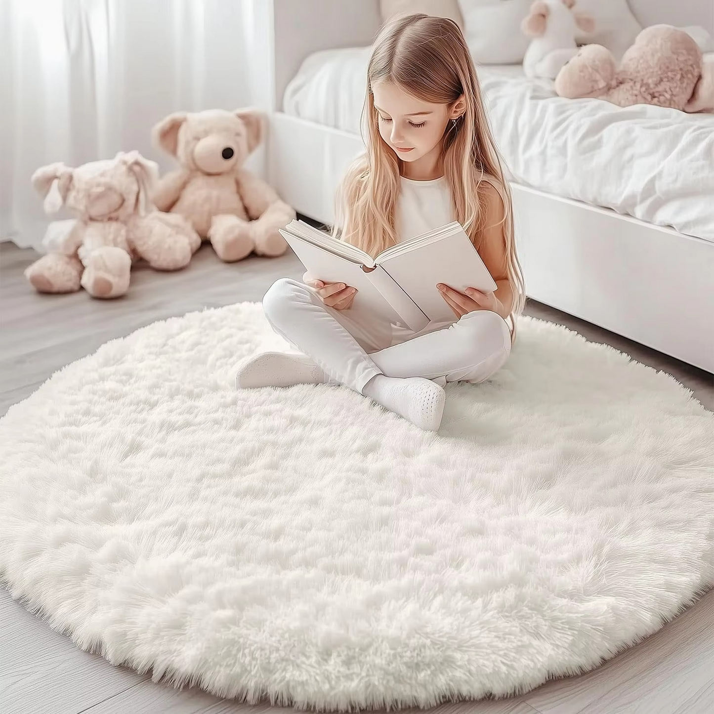 Nokmo | Round Shag Rug 150 cm