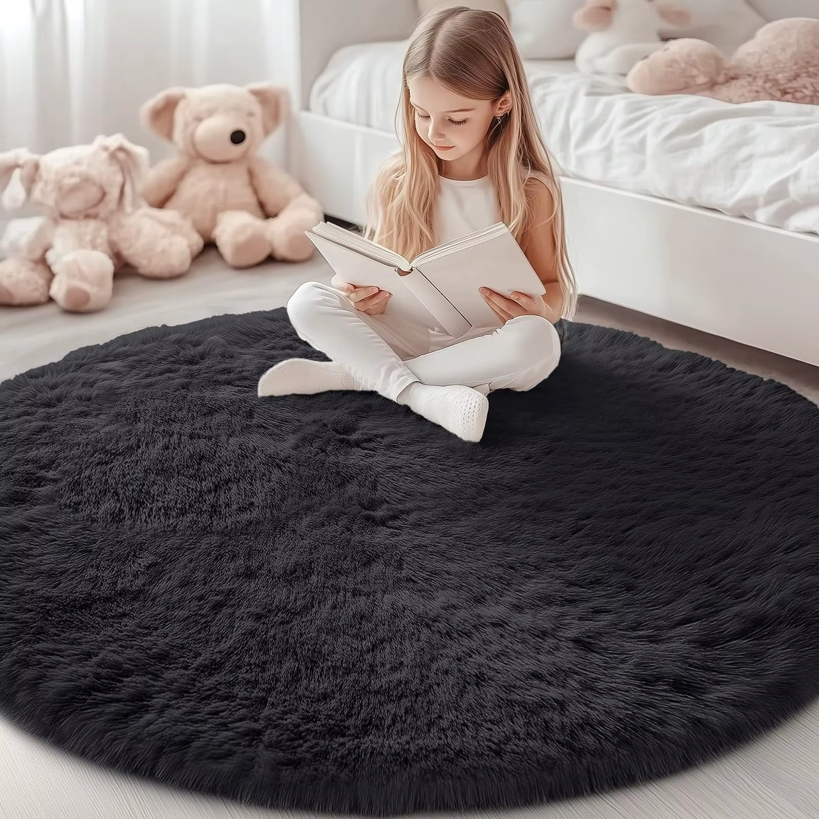 Nokmo | Round Shag Rug 150 cm
