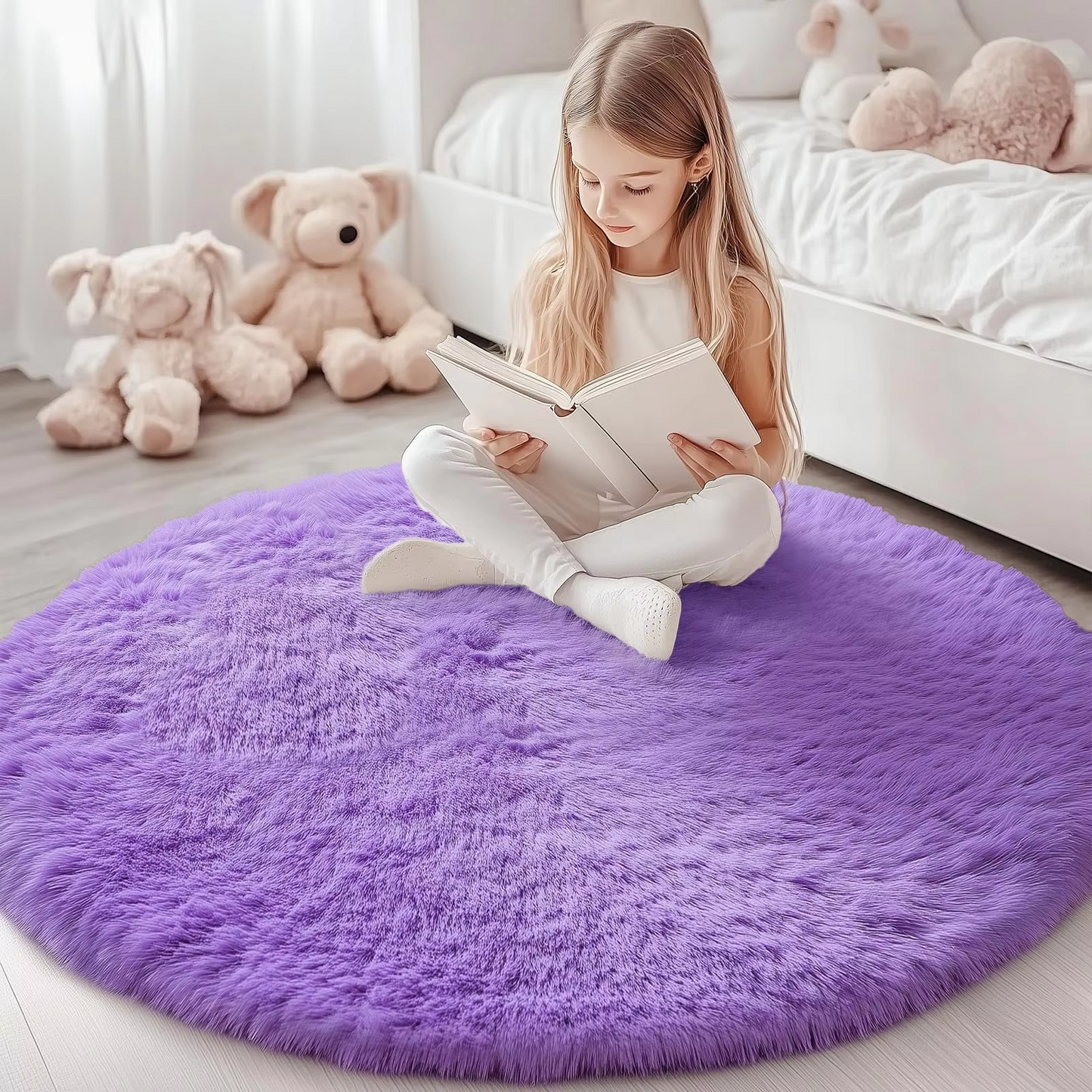 Nokmo | Round Shag Rug 150 cm