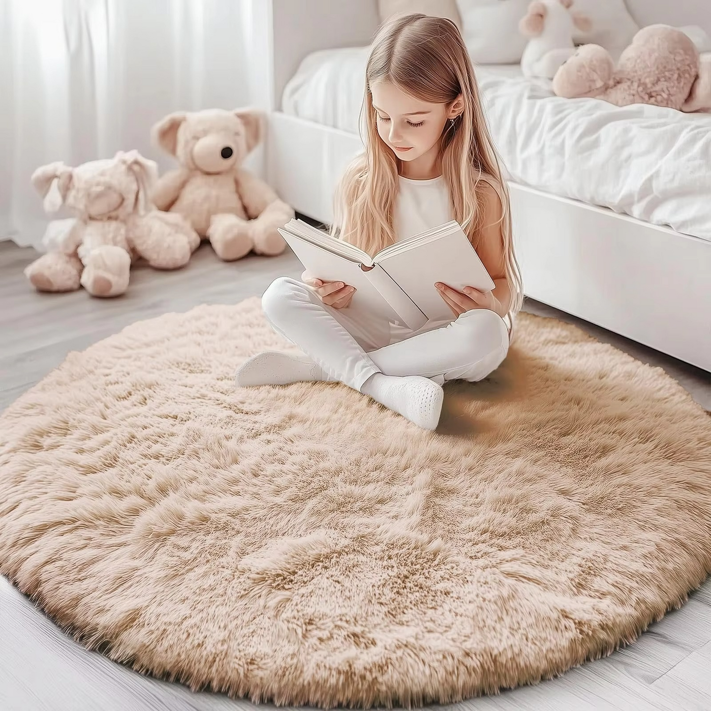 Nokmo | Round Shag Rug 150 cm