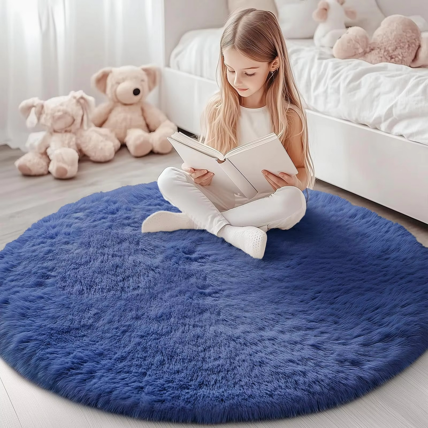 Nokmo | Round Shag Rug 150 cm