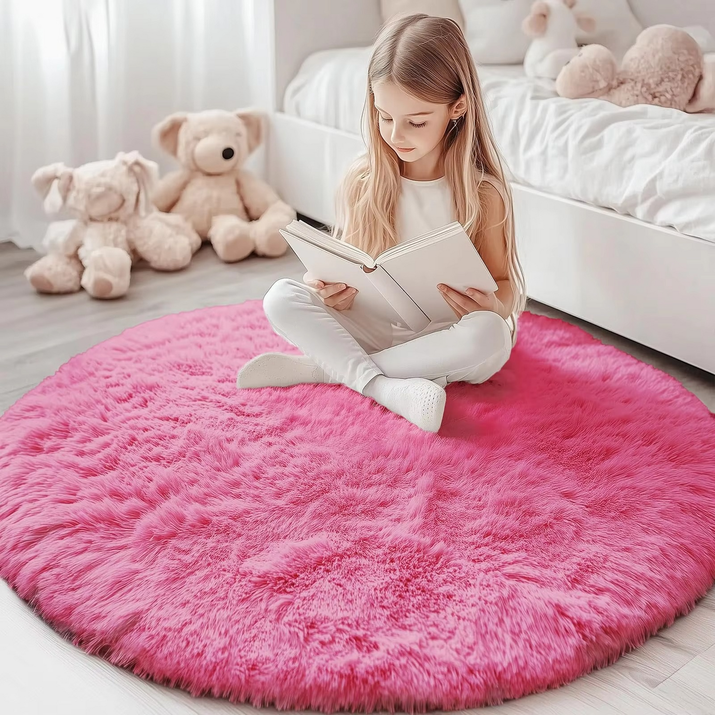 Nokmo | Round Shag Rug 150 cm