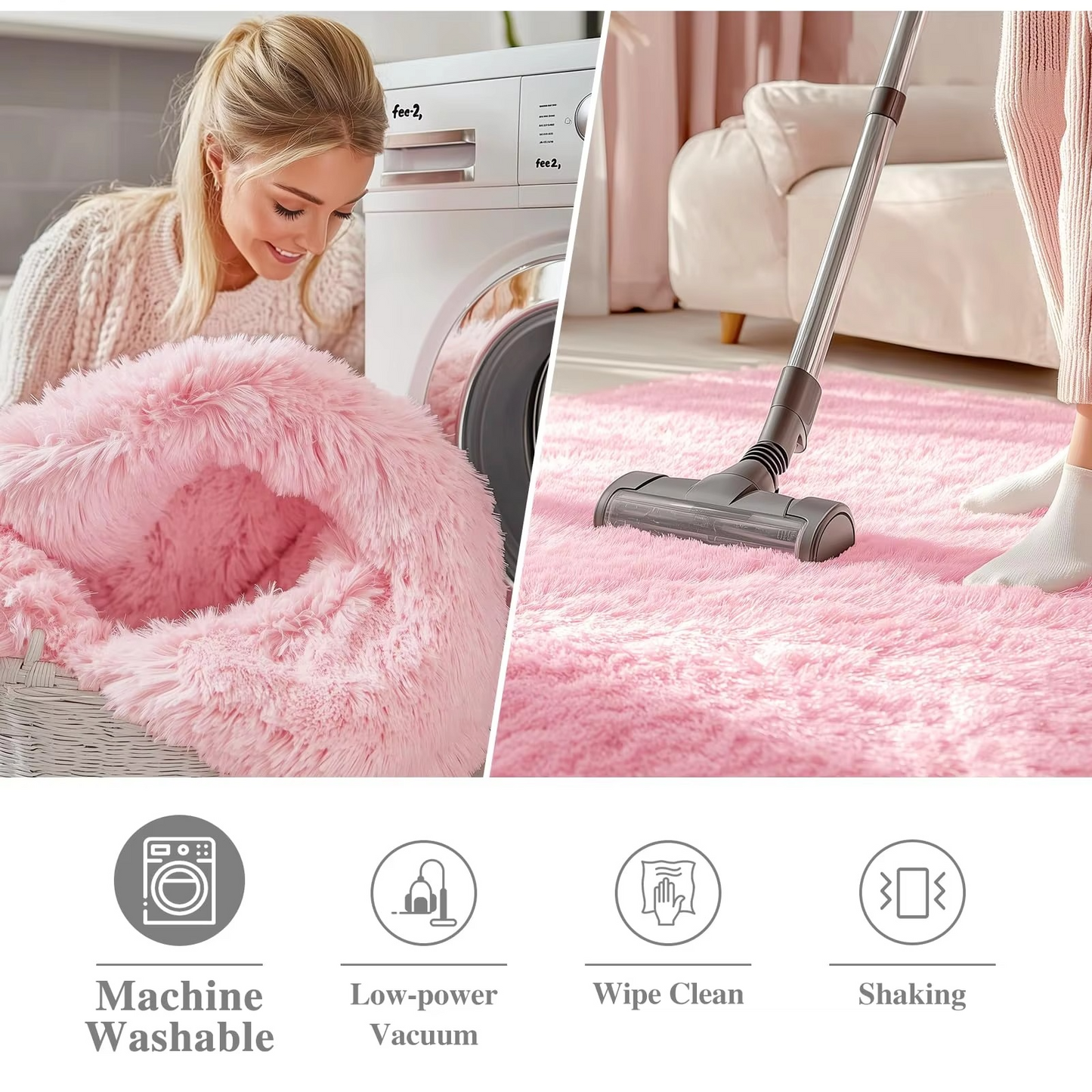 Nokmo | Round Shag Rug 150 cm