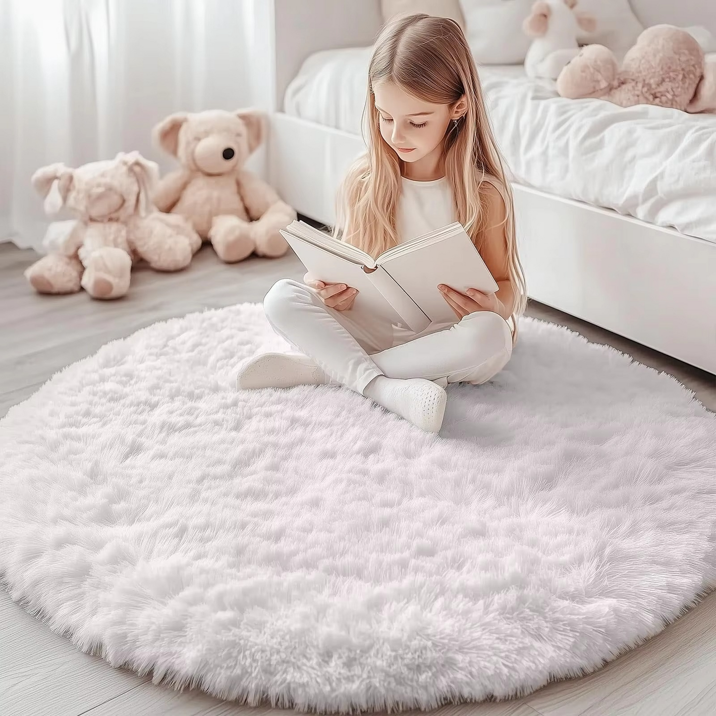 Nokmo | Round Shag Rug 150 cm