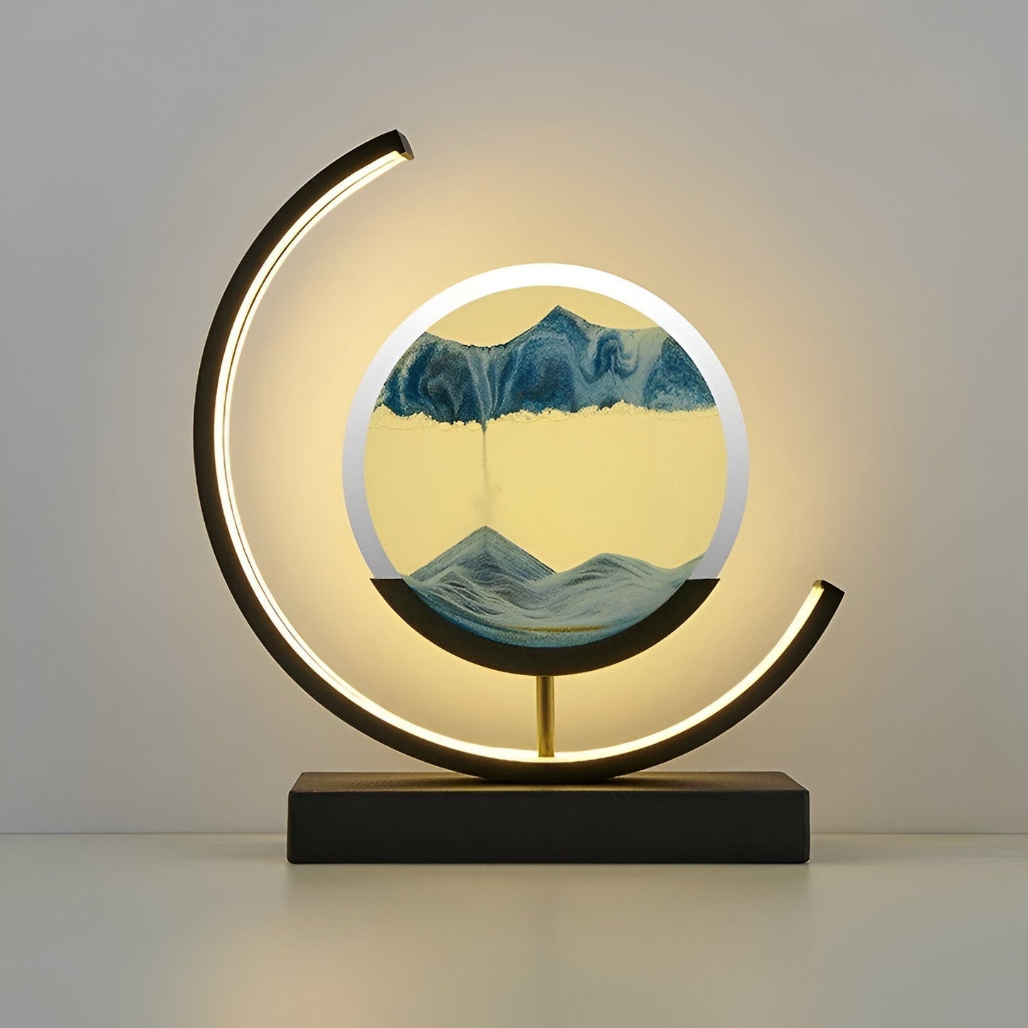 Nokmo | Sand Glow - Sand Lamp with Remote Control & Dimmable Features