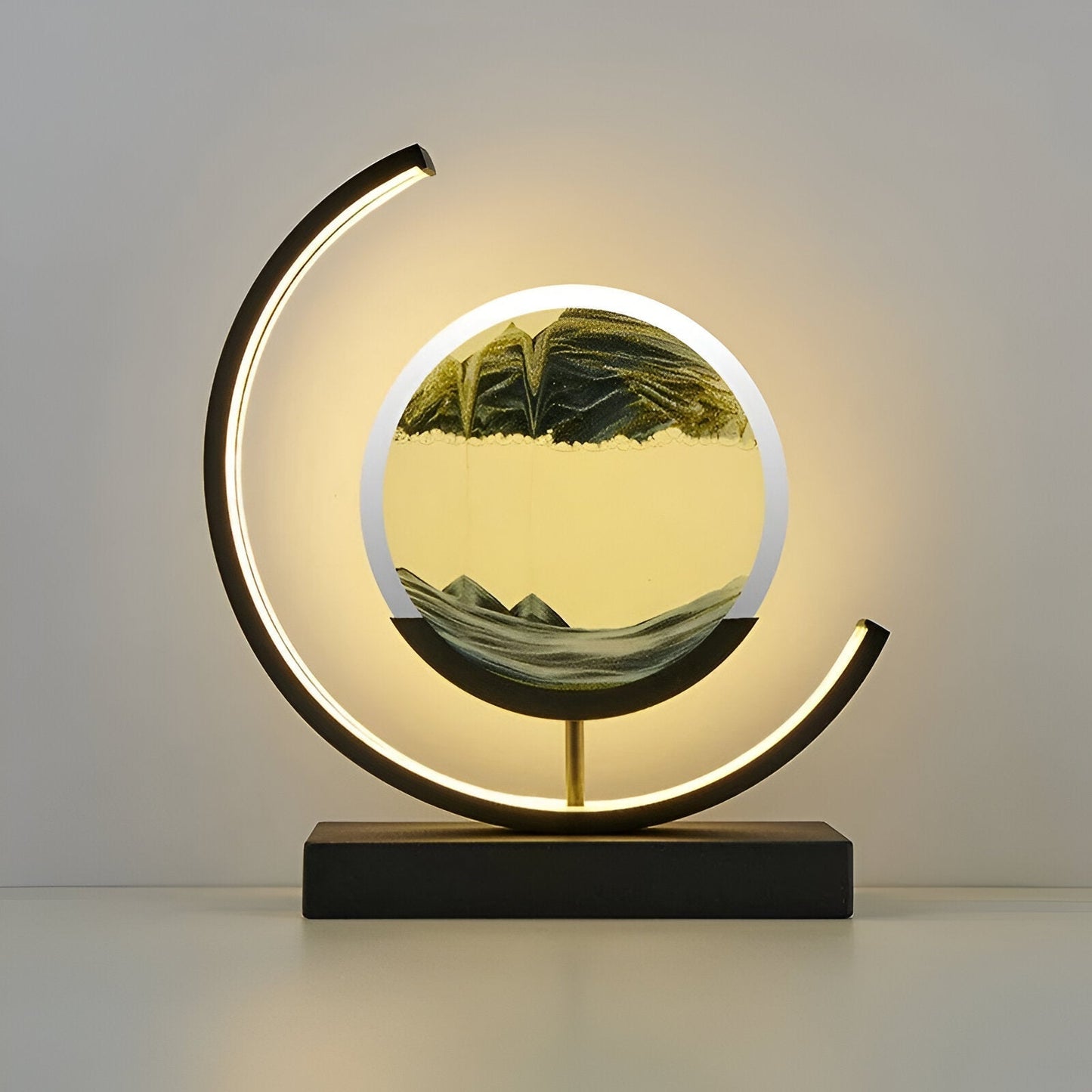 Nokmo | Sand Glow - Sand Lamp with Remote Control & Dimmable Features