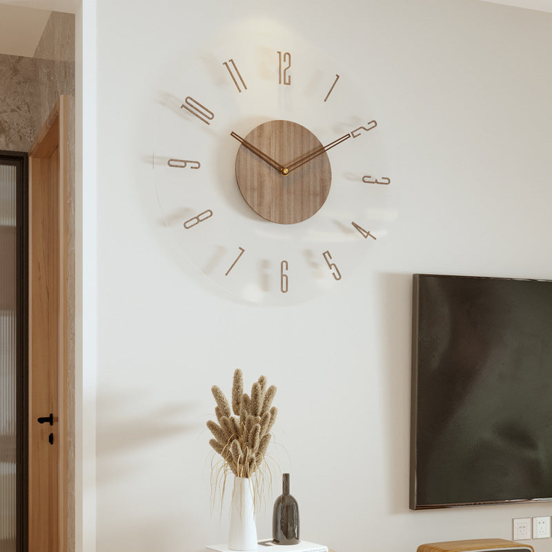 Nokmo | Scandinavian Style Wooden Wall Clock - WoodWave
